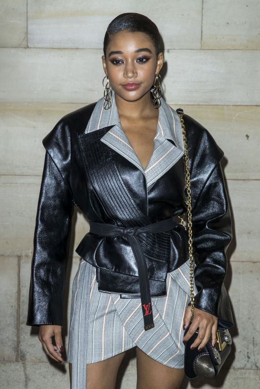 AMANDLA STENBERG at Louis Vuitton Show at Paris Fashion Week 10/02/2018