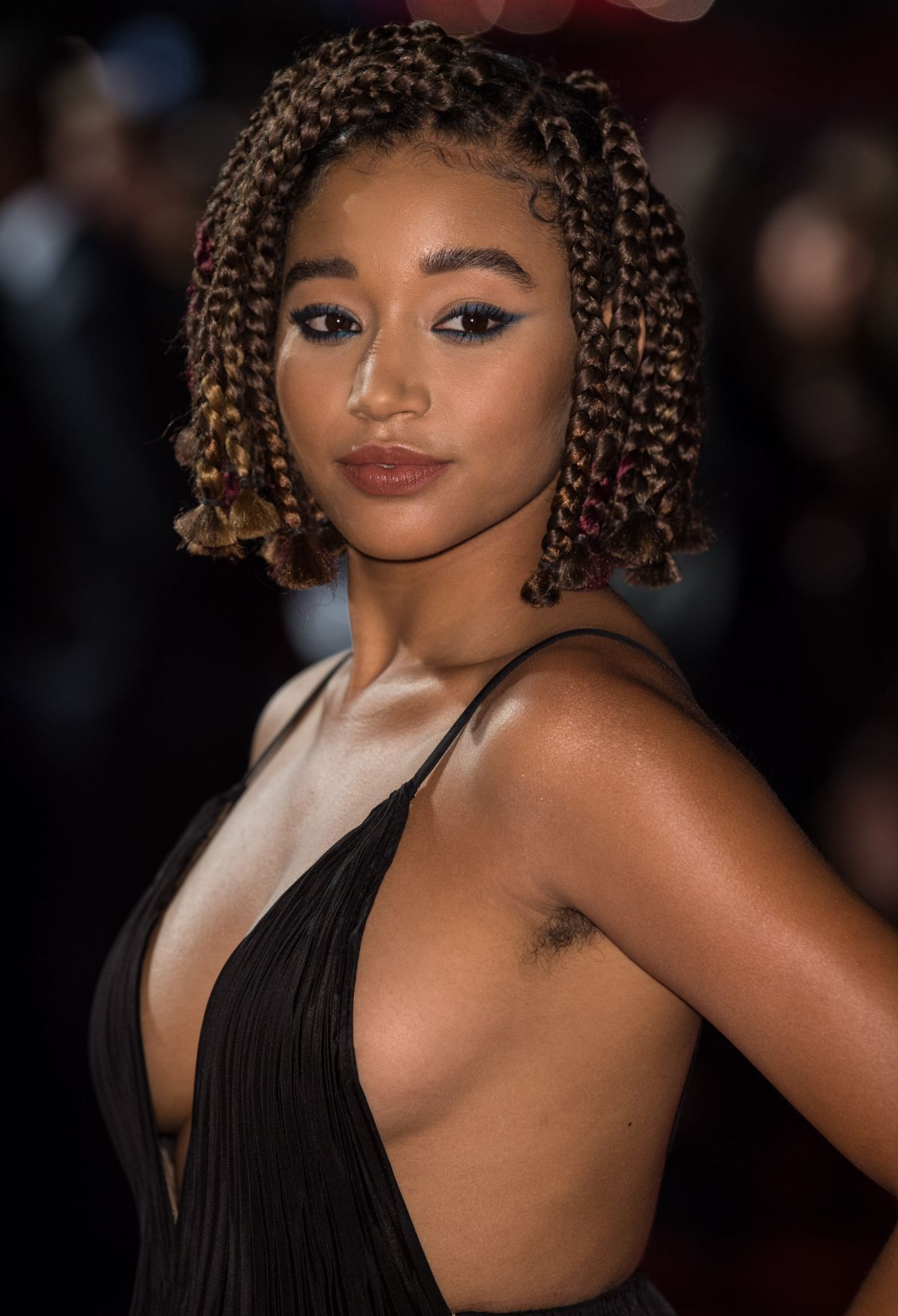 AMANDLA STENBERG at The Hate You Give Premiere at BFI London Film Festival ...