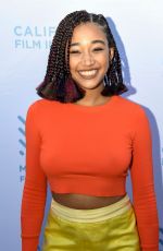 AMANDLA STENBERG at The Hate You Give Premiere at Mill Valley Film Festival 10/07/2018