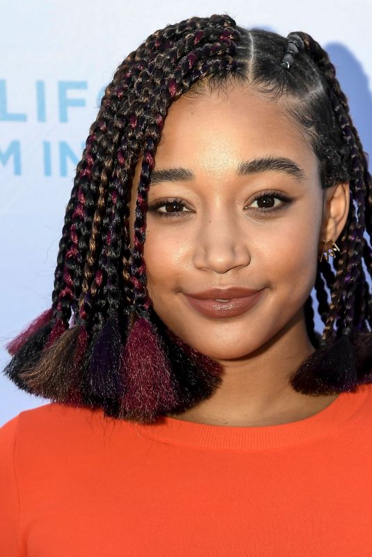 AMANDLA STENBERG at The Hate You Give Premiere at Mill Valley Film Festival 10/07/2018