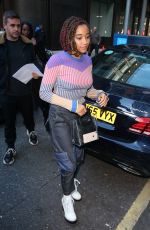 AMANDLA STENBERG Out and About in London 10/19/2018