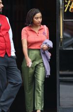 AMANDLA STENBERG Out in New York 01/15/2018