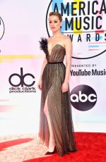 AMBER HEARD at American Music Awards in Los Angeles 10/09/2018