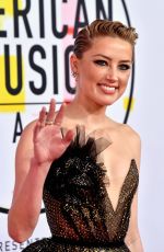 AMBER HEARD at American Music Awards in Los Angeles 10/09/2018