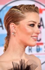 AMBER HEARD at American Music Awards in Los Angeles 10/09/2018