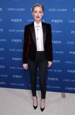 AMBER HEARD at Porter