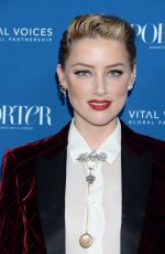 AMBER HEARD at Porter
