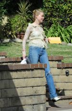 AMBER HEARD Haeading to a Meeting in Los Angeles 10/10/2018