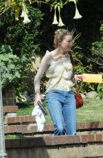 AMBER HEARD Haeading to a Meeting in Los Angeles 10/10/2018