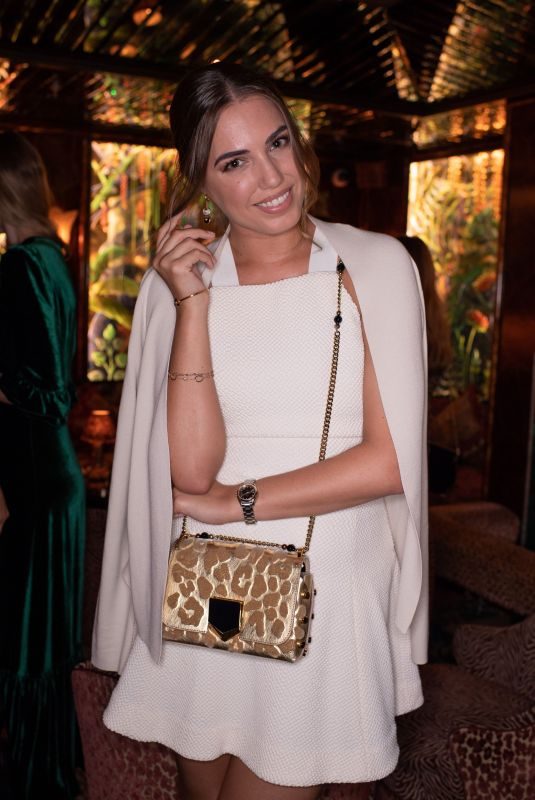 AMBER LE BON at Cartier Dinner Party in London 10/18/2018