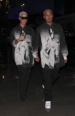 AMBER ROSE at Staples Center in Los Angeles 10/12/2018
