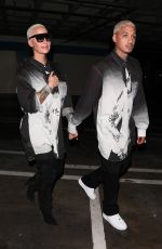 AMBER ROSE at Staples Center in Los Angeles 10/12/2018