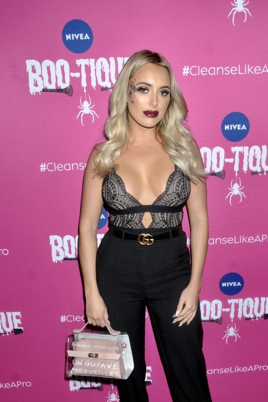 AMBER TURNER at Nivea Boo-tique Halloween Party in London 10/25/2018