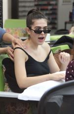 AMELIA HAMLIN at a Beauty Salon in Beverly Hills 10/25/2018