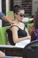 AMELIA HAMLIN at a Beauty Salon in Beverly Hills 10/25/2018