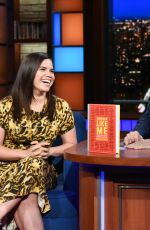 AMERICA FERRERA at Late Show with Stephen Colbert 09/25/2018