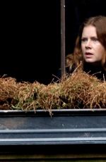 AMY ADAMS on the Set of Woman in the Window in New York 10/15/2018