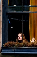 AMY ADAMS on the Set of Woman in the Window in New York 10/15/2018
