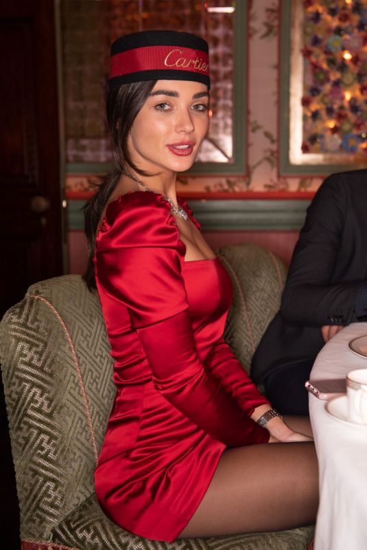 AMY JACKSON at Cartier Dinner Party in London 10/18/2018