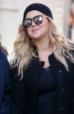 AMY SCHUMER on the Set of a Photoshoot in New York 10/25/2018