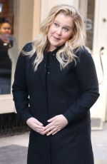 AMY SCHUMER on the Set of a Photoshoot in New York 10/25/2018