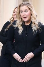 AMY SCHUMER on the Set of a Photoshoot in New York 10/25/2018