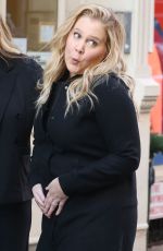 AMY SCHUMER on the Set of a Photoshoot in New York 10/25/2018
