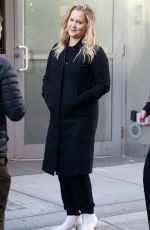 AMY SCHUMER on the Set of a Photoshoot in New York 10/25/2018