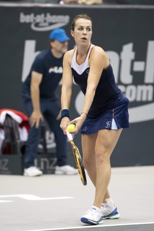 ANASTASIA PAVLYUCHENKOVA at WTA Upper Austria Ladies Tennins Tournament in Linz 10/10/2018
