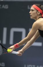 ANDREA PETKOVIC at WTA Upper Austria Ladies Tennins Tournament in Linz 10/10/2018