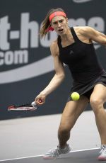 ANDREA PETKOVIC at WTA Upper Austria Ladies Tennins Tournament in Linz 10/10/2018