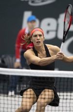 ANDREA PETKOVIC at WTA Upper Austria Ladies Tennins Tournament in Linz 10/10/2018
