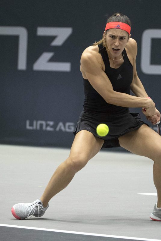 ANDREA PETKOVIC at WTA Upper Austria Ladies Tennins Tournament in Linz 10/10/2018