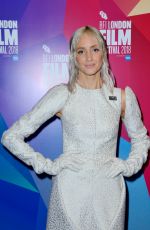 ANDREA RISEBOROUGH at Nancy Premiere at BFI London Film Festival 10/13/2018