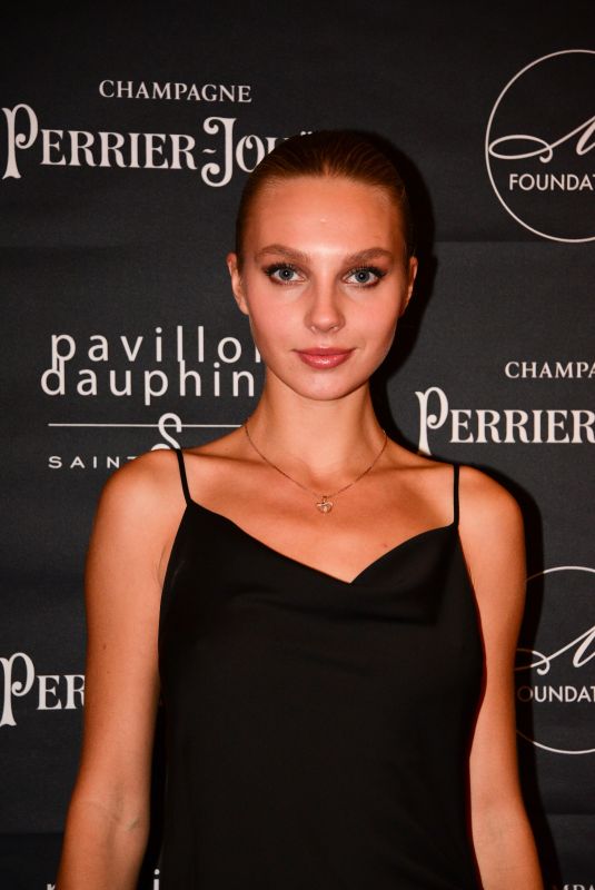 ANGELA KAJO at M Foundation Gala Dinner in Paris 10/01/2018