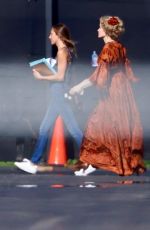 ANGELINA JOLIE on the Set of Come Away in Hollywood 10/02/2018
