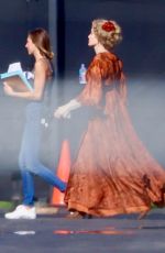ANGELINA JOLIE on the Set of Come Away in Hollywood 10/02/2018