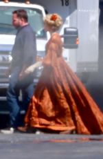 ANGELINA JOLIE on the Set of Come Away in Hollywood 10/02/2018