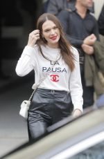 ANNA BREWSTER at Chanel Show at Paris Fashion Week 10/02/2018