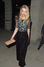 ANYA TAYLOR-JOY Leaves BFI Party in London 10/20/2018