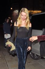 ANYA TAYLOR-JOY Leaves Chiltren Firehouse in London 10/17/2018