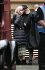 ANYA TAYLOR-JOY on the Set of Peaky Blinders in Manchester 10/12/2018