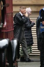 ANYA TAYLOR-JOY on the Set of Peaky Blinders in Manchester 10/12/2018