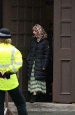 ANYA TAYLOR-JOY on the Set of Peaky Blinders in Manchester 10/12/2018