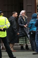 ANYA TAYLOR-JOY on the Set of Peaky Blinders in Manchester 10/12/2018