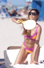 ARIADNA GUTIERREZ in Bikini at a Beach in Miami 10/02/2018
