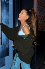 ARIANA GRANDE Night Out in New York 10/02/2018