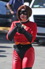 ARIEL WINTER Heading to a Halloween Party in Los Angeles 10/27/2018