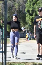 ARIEL WINTER Out at a Park in Los Angeles 10/20/2018