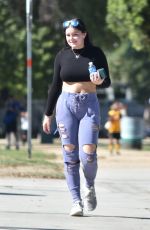 ARIEL WINTER Out at a Park in Los Angeles 10/20/2018